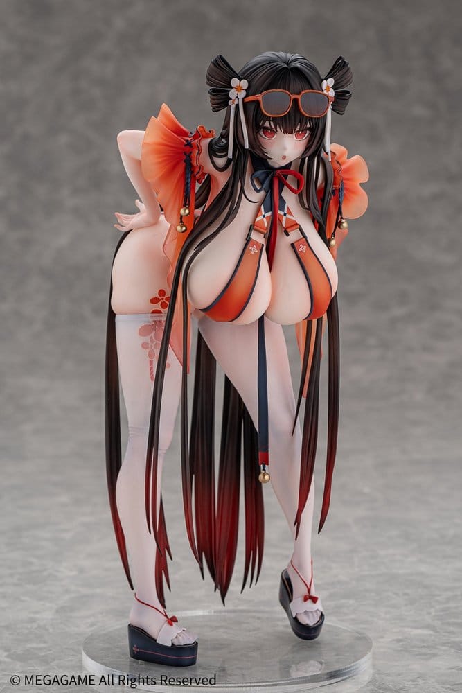 Daiblos Core PVC Figure 1/6 Maree Rouge Rakubai no Utage Wet Ver. 25 cm [0]