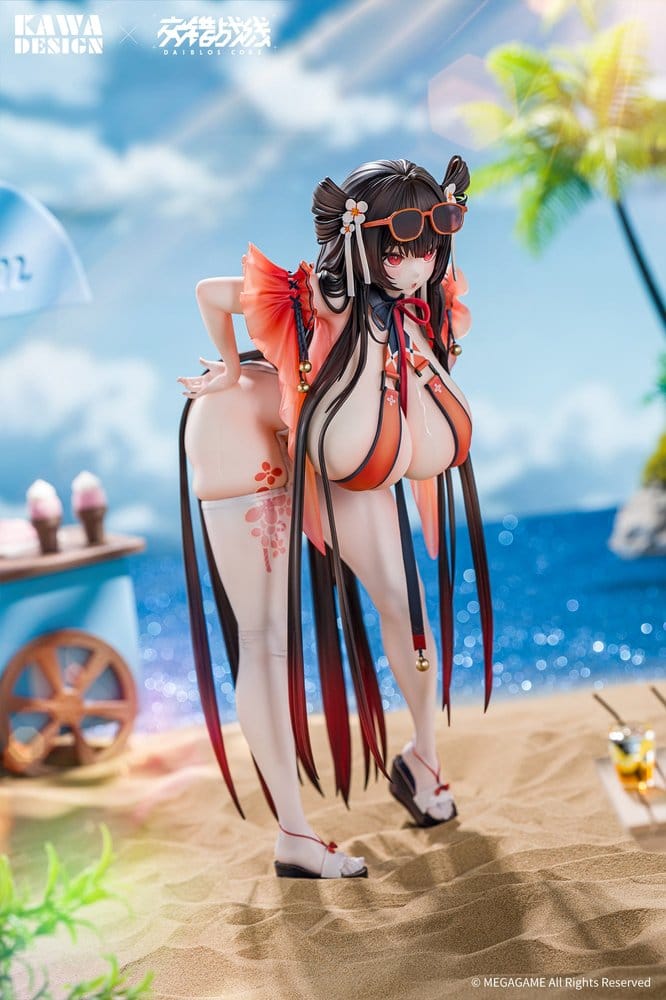 Daiblos Core PVC Figure 1/6 Maree Rouge Rakubai no Utage Wet Ver. 25 cm [9]