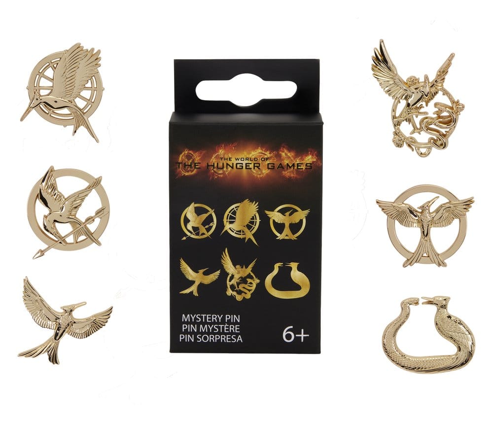 The Hunger Games by Loungefly Enamel Pins Blind Display (12) [4]