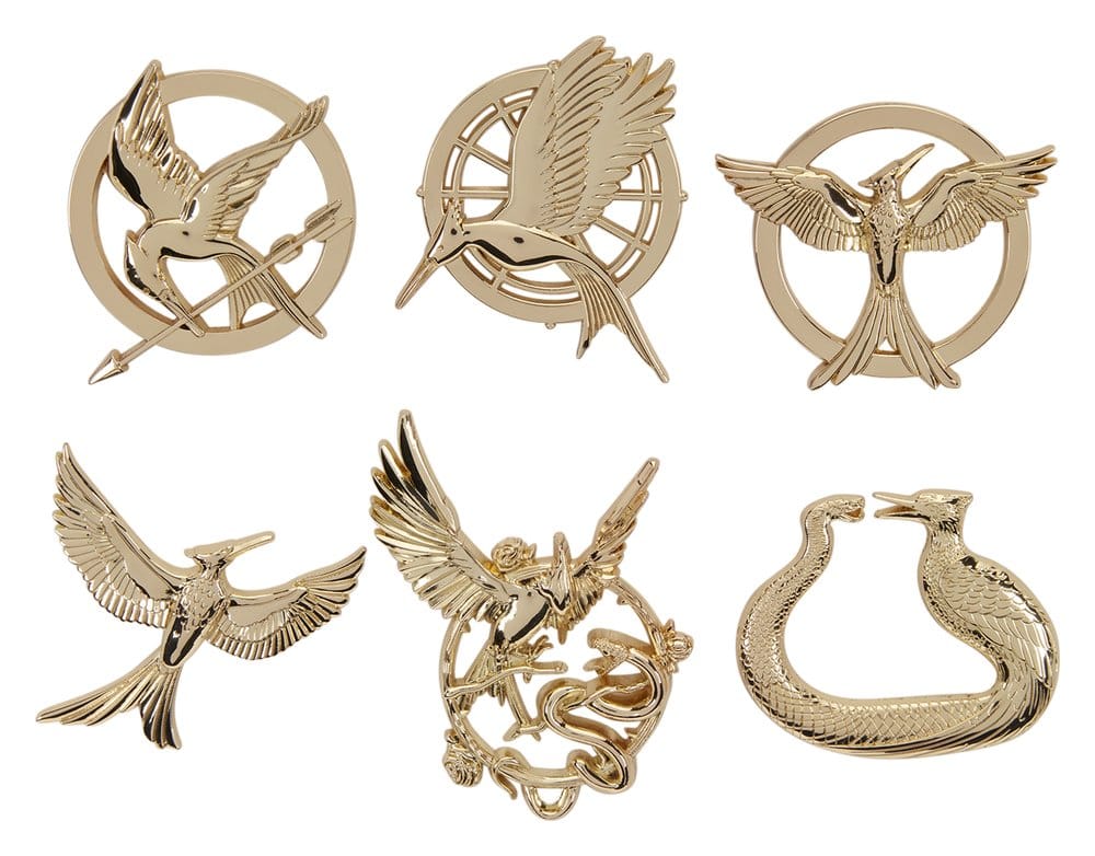 The Hunger Games by Loungefly Enamel Pins Blind Display (12) [1]