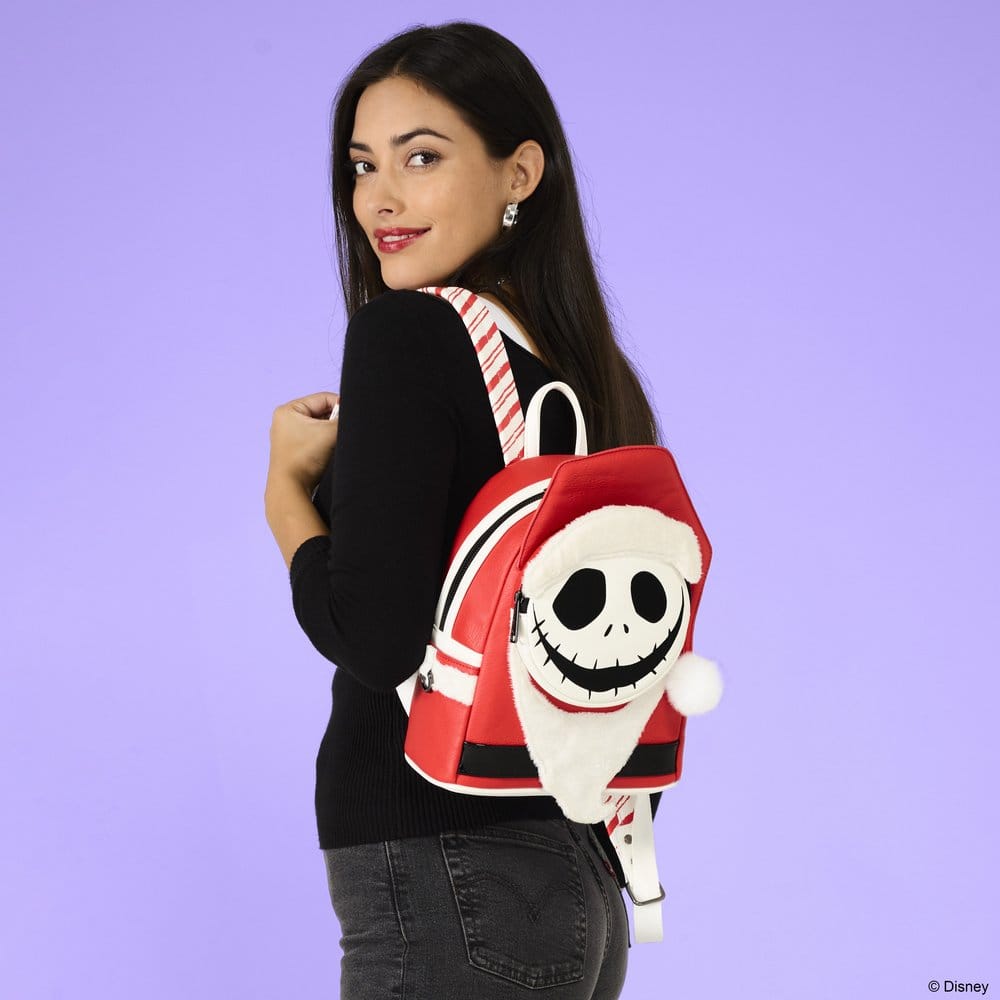 Fashion & Accessories - Nightmare before Christmas by Loungefly Mini Backpack Jack Skellington Sandy Claws