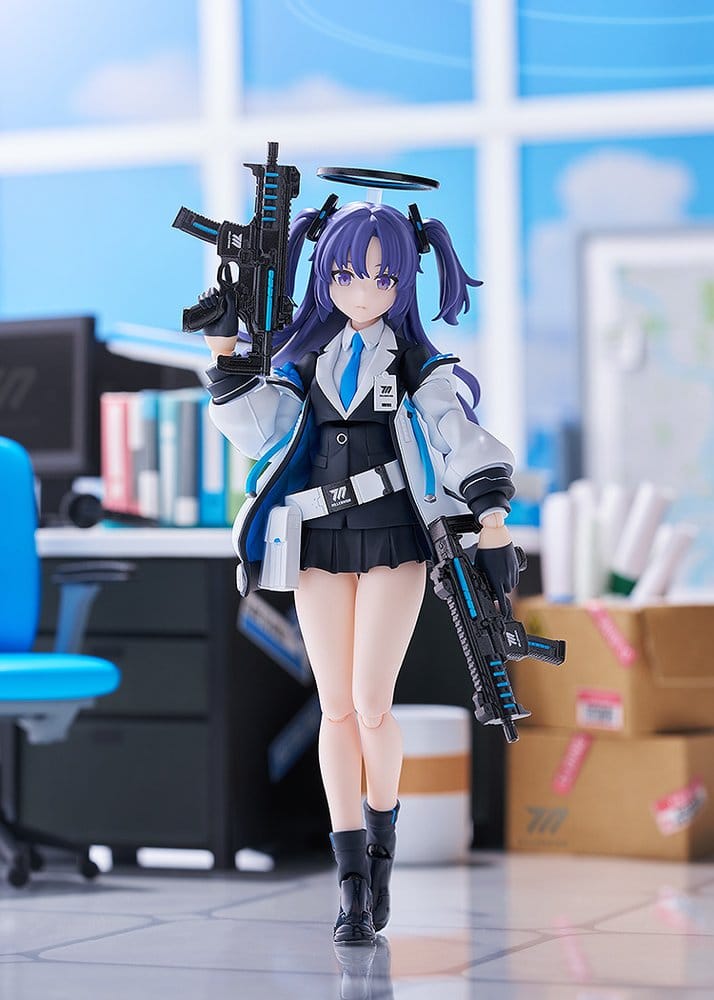 PRECOMENZI - Blue Archive Figma Action Figure Yuuka Hayase 15 cm