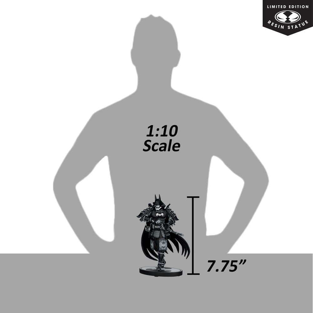 DC Direct Batman Black & White Statue 1/10 Batman Ninja 20 cm [8]