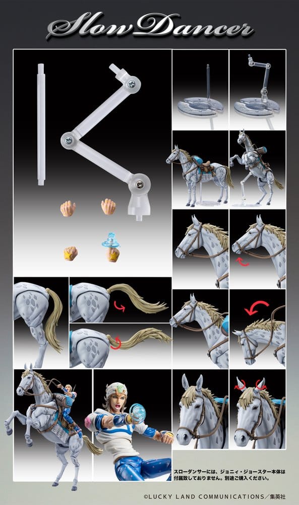 JoJo's Bizarre Adventure Part 7: Steel Ball Run Super Chozokado Action Action Figure Slow Dancer 21 cm [9]