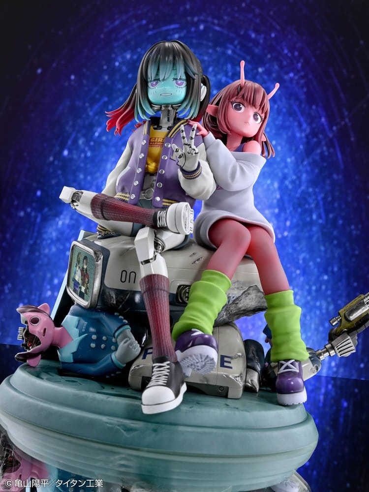 Milky Subway The Galactic Limited Express PVC Figures 2-Pack Chiharu & Makina 18 cm [1]