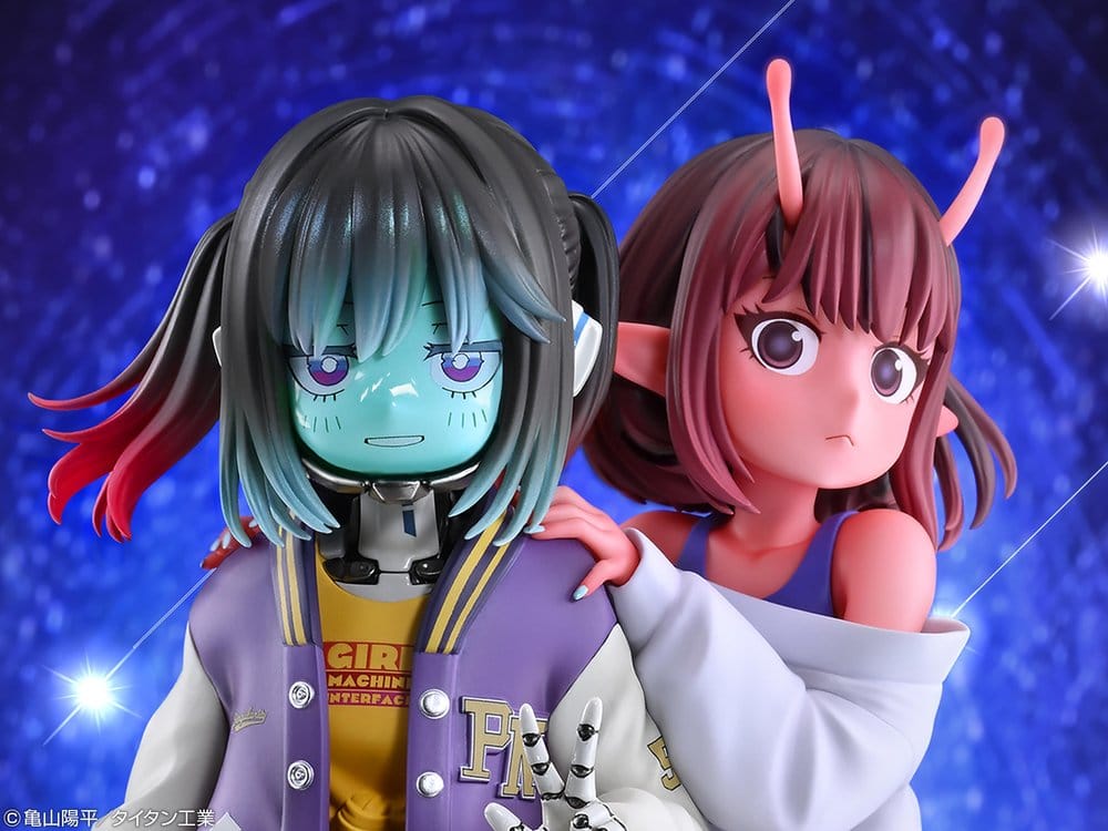 Milky Subway The Galactic Limited Express PVC Figures 2-Pack Chiharu & Makina 18 cm [2]