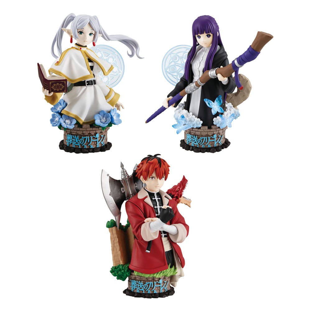 PRECOMENZI - Frieren: Beyond Journey's End Petitrama EX Series Trading Figure 3-Set Their Journey 9 cm