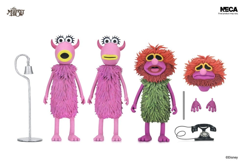 Jucarii - The Muppet Show Ultimate Action Figures 3-Pack Mahna Mahna and The Snowths 18 cm