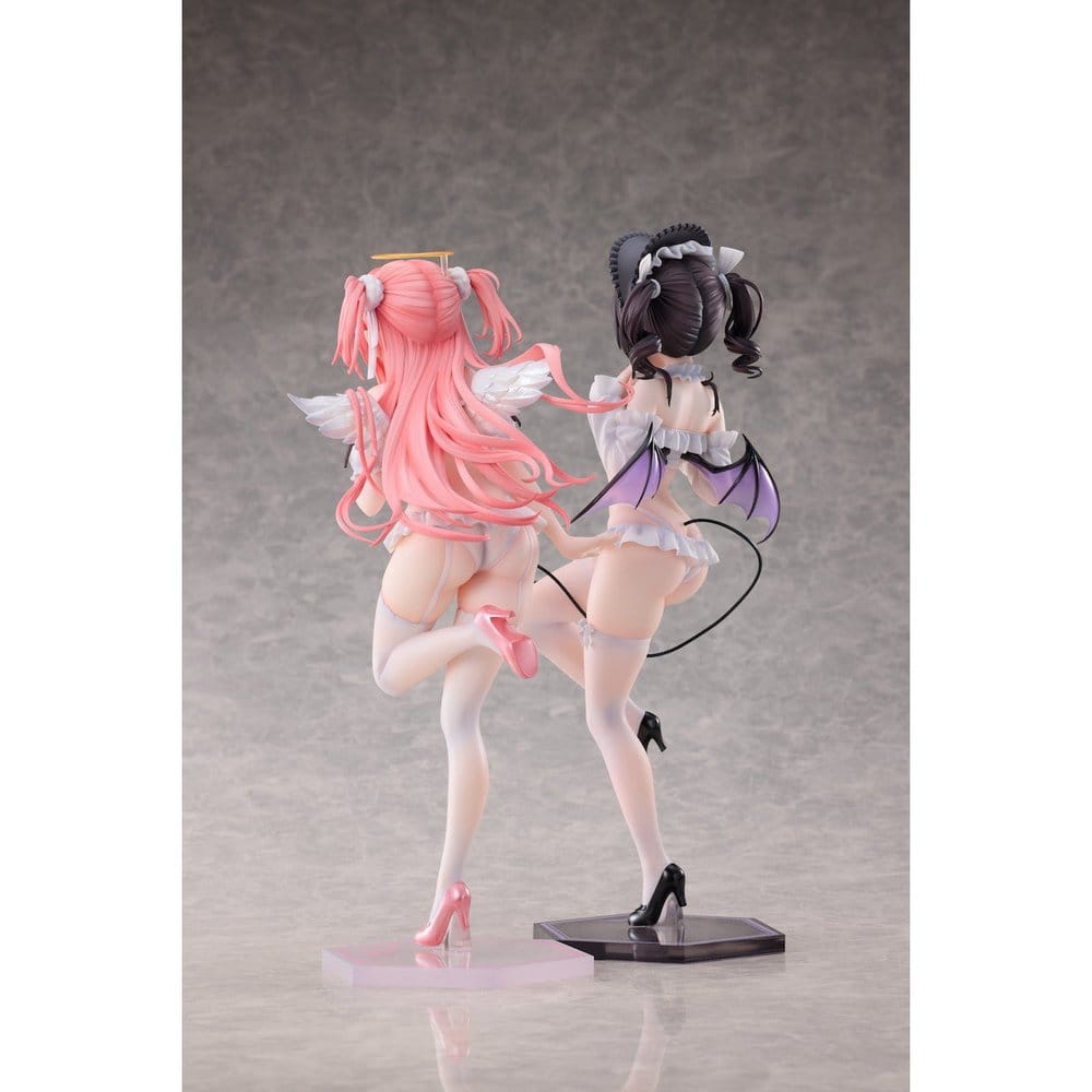 Original Character PVC Figures 1/6 2-Pack Shino & Aimu Illustrated by RIKO 30 cm [3]
