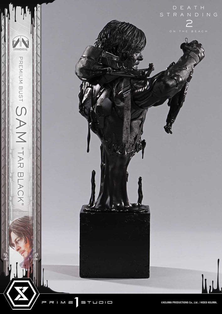 Death Stranding 2: On the Beach Premium Bust 1/3 Sam Tar Black 44 cm [7]