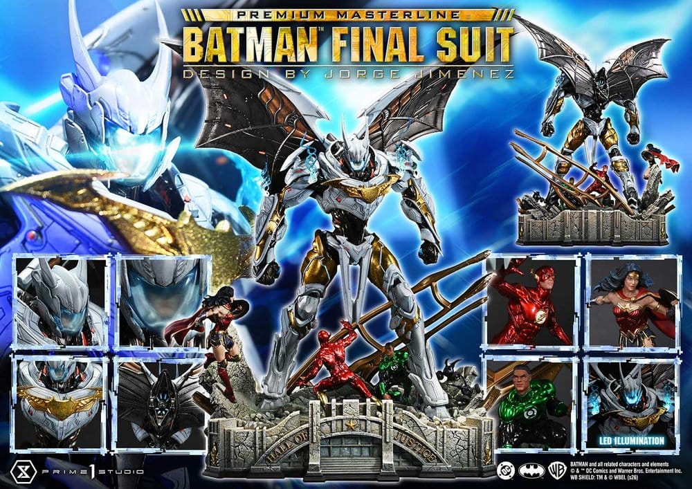 Justice League (Comics) Premium Masterline Statue Batman Final Suit (Design by Jorge Jimenez) Bonus Version 67 cm [10]