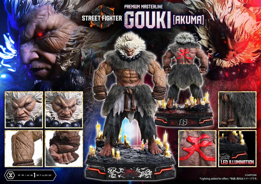 Street Fighter 6 Premium Masterline Series Statue 1/4 Akuma Regular Version 60 cm [6]