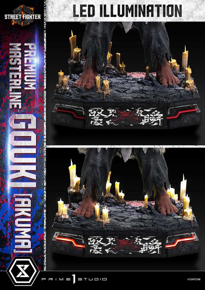 Street Fighter 6 Premium Masterline Series Statue 1/4 Akuma Ultimate Bonus Version 69 cm [9]