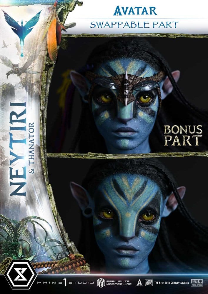 Avatar (Film) Real Elite Masterline Series Statue 1/4 Neytiri & Thanator Deluxe Bonus Version 75 cm [3]