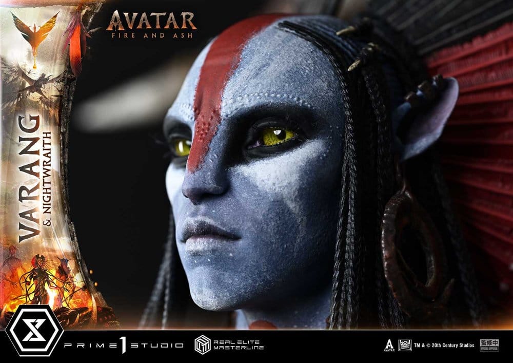 Avatar: Fire and Ash (Film) Real Elite Masterline Series Statue 1/4 Varang & Nightwraith Avatar Legacy Collection Bonus Version 96 cm [13]