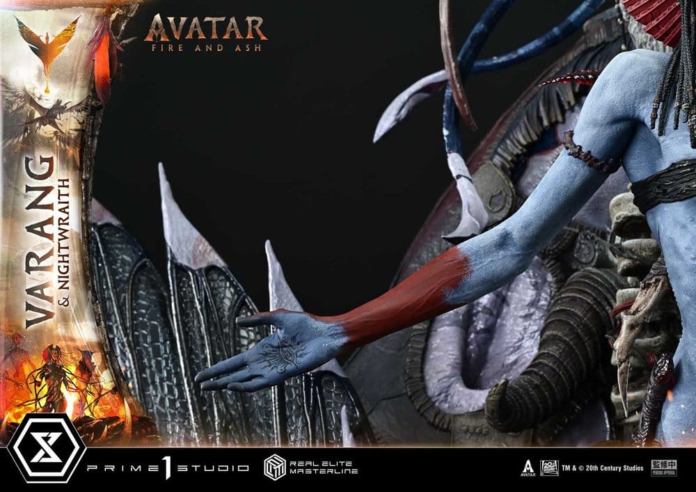 Avatar: Fire and Ash (Film) Real Elite Masterline Series Statue 1/4 Varang & Nightwraith Avatar Legacy Collection Bonus Version 96 cm [20]