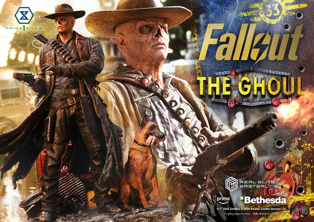 Fallout (TV Series) Real Elite Masterline Series Statue 1/4 The Ghoul 64 cm [1]