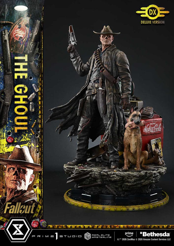 Fallout (TV Series) Real Elite Masterline Series Statue 1/4 The Ghoul Deluxe Version 64 cm [14]