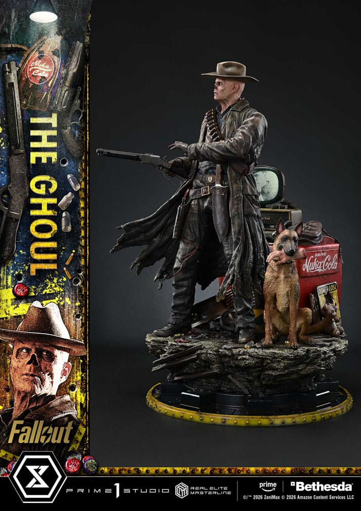Fallout (TV Series) Real Elite Masterline Series Statue 1/4 The Ghoul Deluxe Version 64 cm [22]