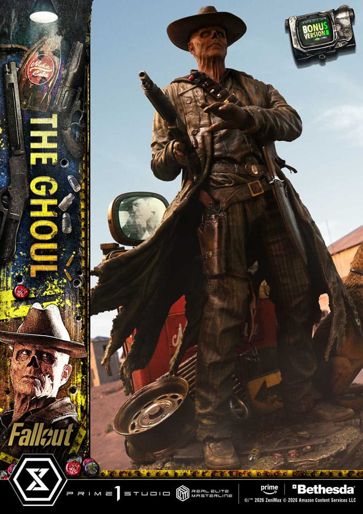 Fallout (TV Series) Real Elite Masterline Series Statue 1/4 The Ghoul DX Bonus Version 64 cm [12]