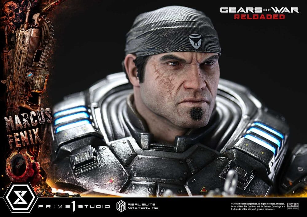Gears of War: Reloaded Real Elite Masterline Series Statue 1/3 Marcus Fenix Ultimate Version 97 cm [14]