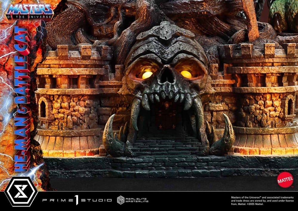 Masters of the Universe Real Elite Masterline Series Statue 1/4 He-Man & Battle Cat 86 cm [23]