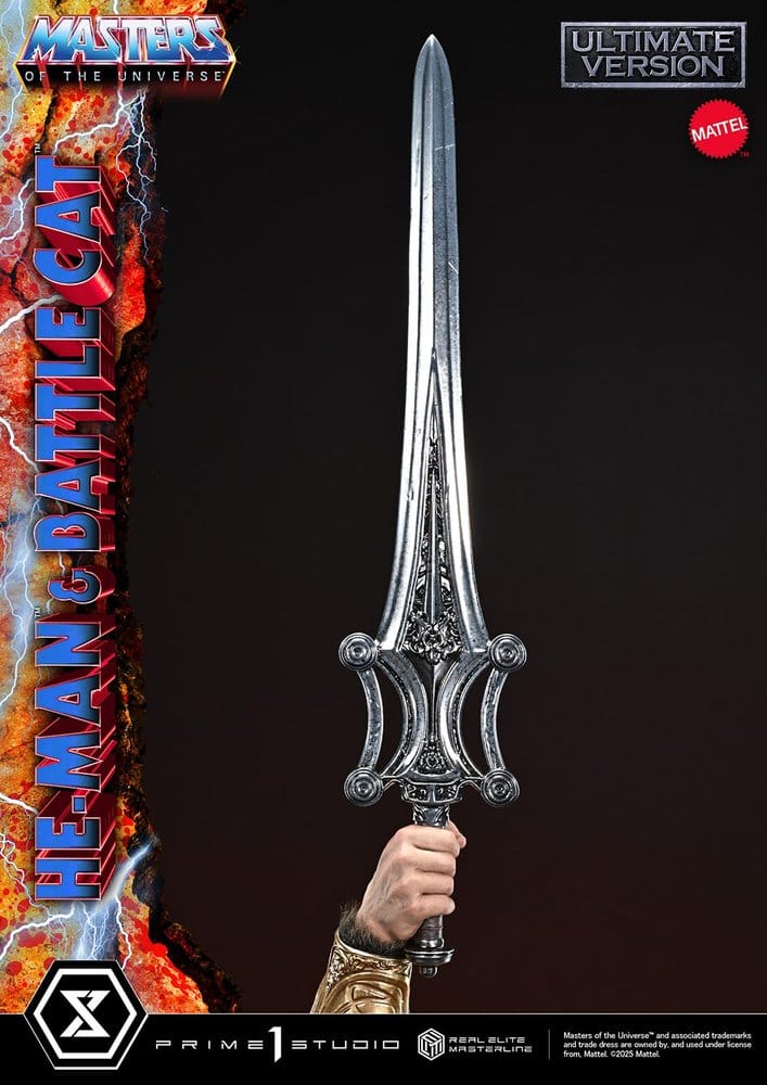 Masters of the Universe Real Elite Masterline Series Statue 1/4 He-Man & Battle Cat Ultimate Version 86 cm [13]