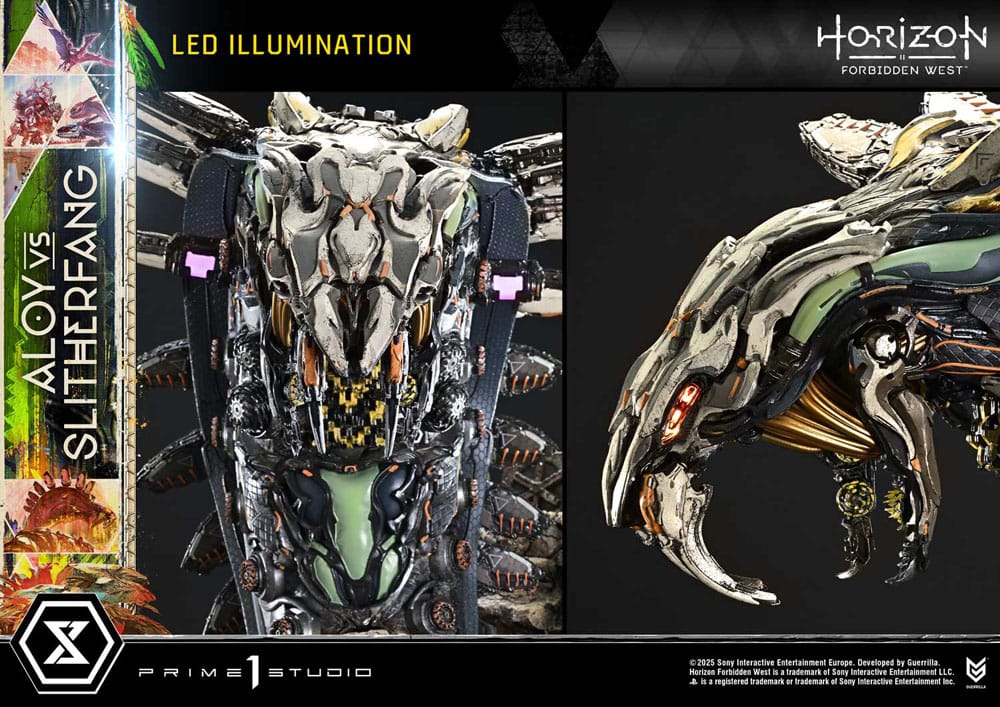 Horizon Forbidden West Ultimate Diorama Masterline Series Statue Aloy vs. The Slitherfang 82 cm [1]