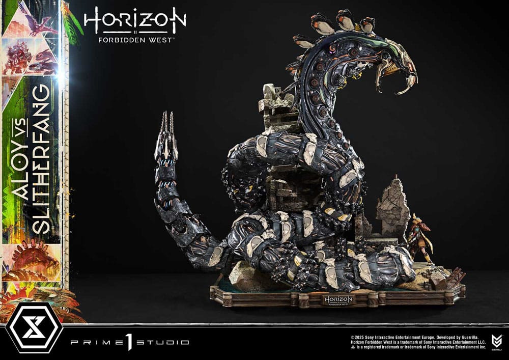 Horizon Forbidden West Ultimate Diorama Masterline Series Statue Aloy vs. The Slitherfang 82 cm [2]