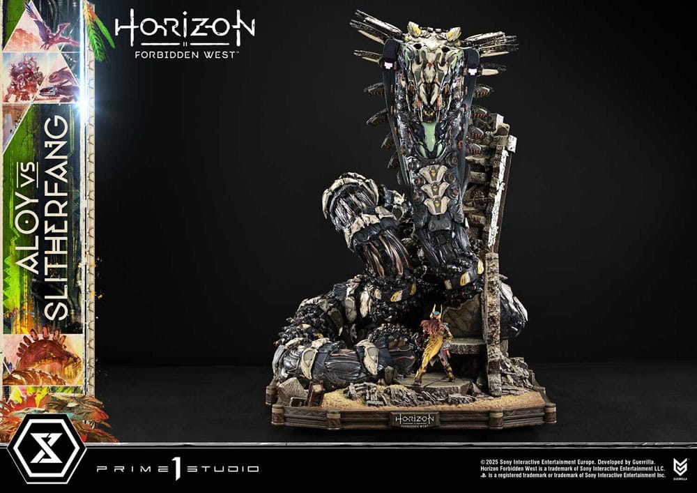 Horizon Forbidden West Ultimate Diorama Masterline Series Statue Aloy vs. The Slitherfang 82 cm [4]