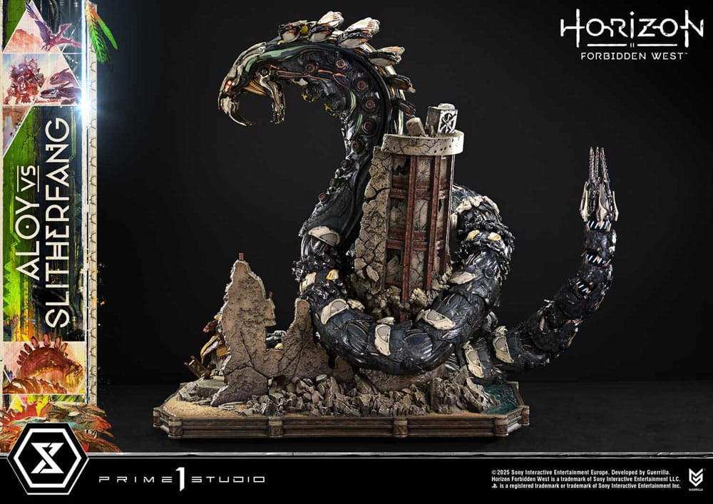 Horizon Forbidden West Ultimate Diorama Masterline Series Statue Aloy vs. The Slitherfang 82 cm [5]