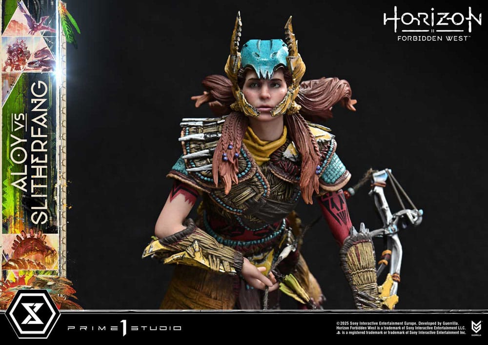 Horizon Forbidden West Ultimate Diorama Masterline Series Statue Aloy vs. The Slitherfang 82 cm [7]