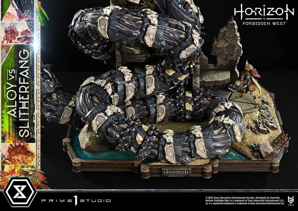 Horizon Forbidden West Ultimate Diorama Masterline Series Statue Aloy vs. The Slitherfang 82 cm [11]