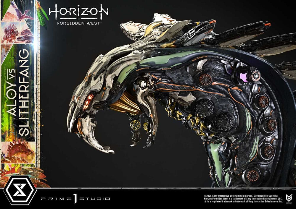 Horizon Forbidden West Ultimate Diorama Masterline Series Statue Aloy vs. The Slitherfang Bonus Version 82 cm [23]