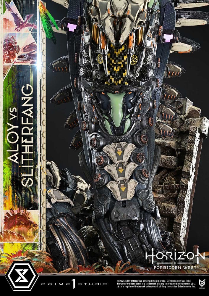 Horizon Forbidden West Ultimate Diorama Masterline Series Statue Aloy vs. The Slitherfang Bonus Version 82 cm [30]