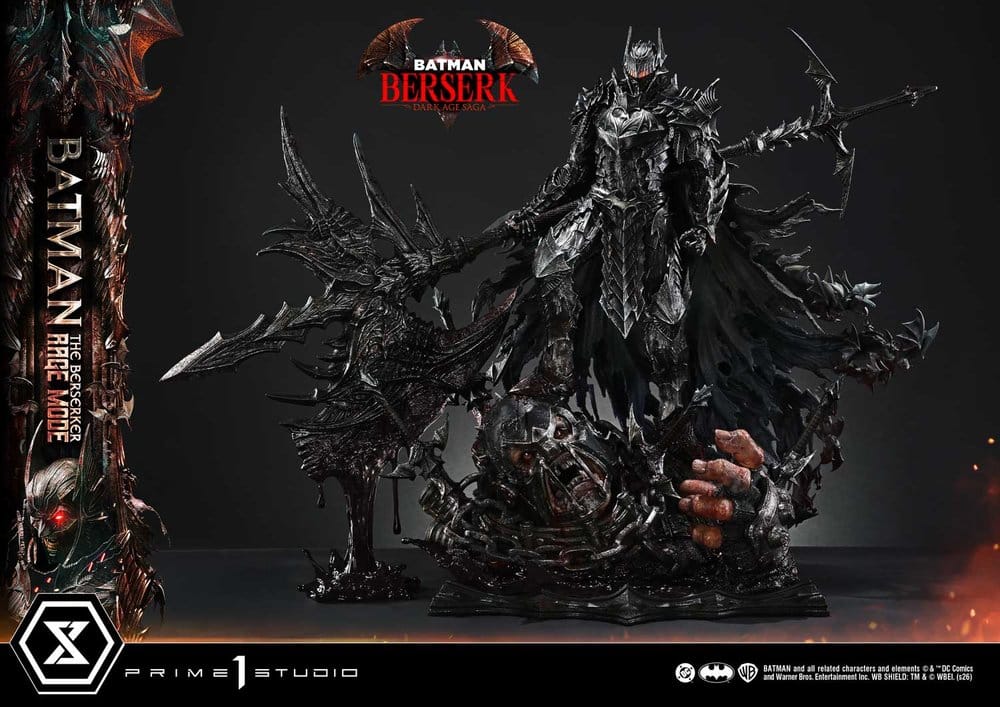 DC Comics Premium Masterline Series Statue 1/4 Batman (Comics) Batman: The Berserker Rage Mode 82 cm [4]