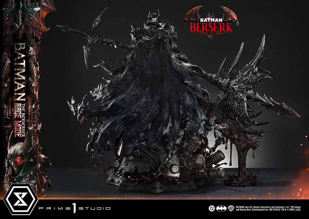 DC Comics Premium Masterline Series Statue 1/4 Batman (Comics) Batman: The Berserker Rage Mode 82 cm [6]