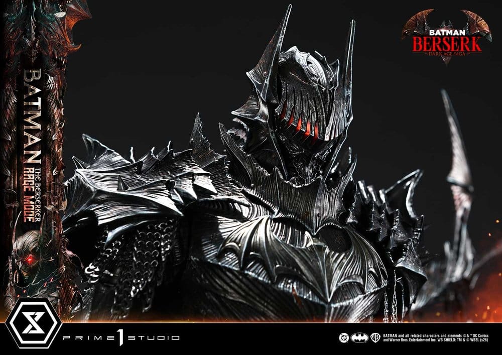 DC Comics Premium Masterline Series Statue 1/4 Batman (Comics) Batman: The Berserker Rage Mode 82 cm [10]