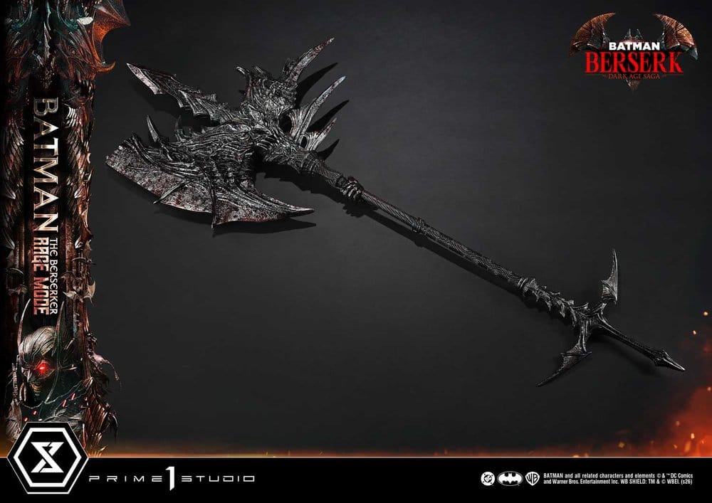 DC Comics Premium Masterline Series Statue 1/4 Batman (Comics) Batman: The Berserker Rage Mode 82 cm [13]