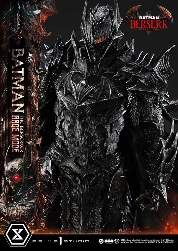 DC Comics Premium Masterline Series Statue 1/4 Batman (Comics) Batman: The Berserker Rage Mode 82 cm [14]