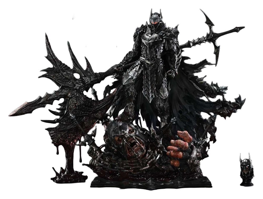 PRECOMENZI - DC Comics Premium Masterline Series Statue 1/4 Batman (Comics) Batman: The Berserker Rage Mode Deluxe Version 93 cm