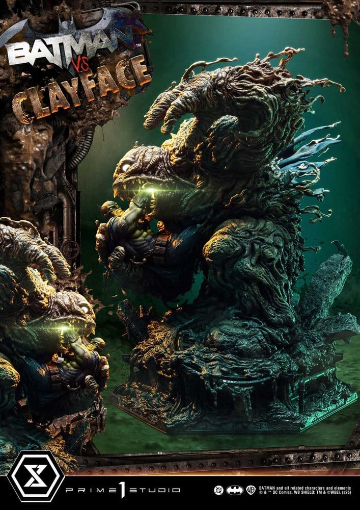 DC Comics Ultimate Premium Masterline Series Statue 1/4 Batman VS Clayface 83 cm [2]