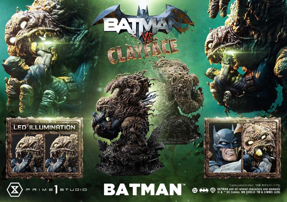 DC Comics Ultimate Premium Masterline Series Statue 1/4 Batman VS Clayface 83 cm [3]