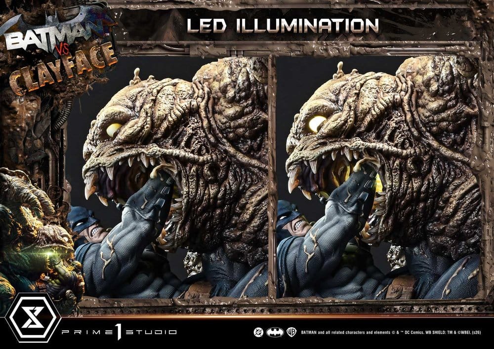 DC Comics Ultimate Premium Masterline Series Statue 1/4 Batman VS Clayface Deluxe Version 83 cm [8]