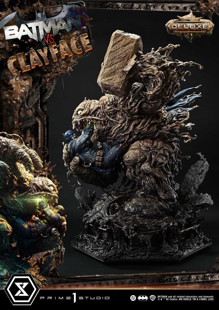 DC Comics Ultimate Premium Masterline Series Statue 1/4 Batman VS Clayface Deluxe Version 83 cm [9]