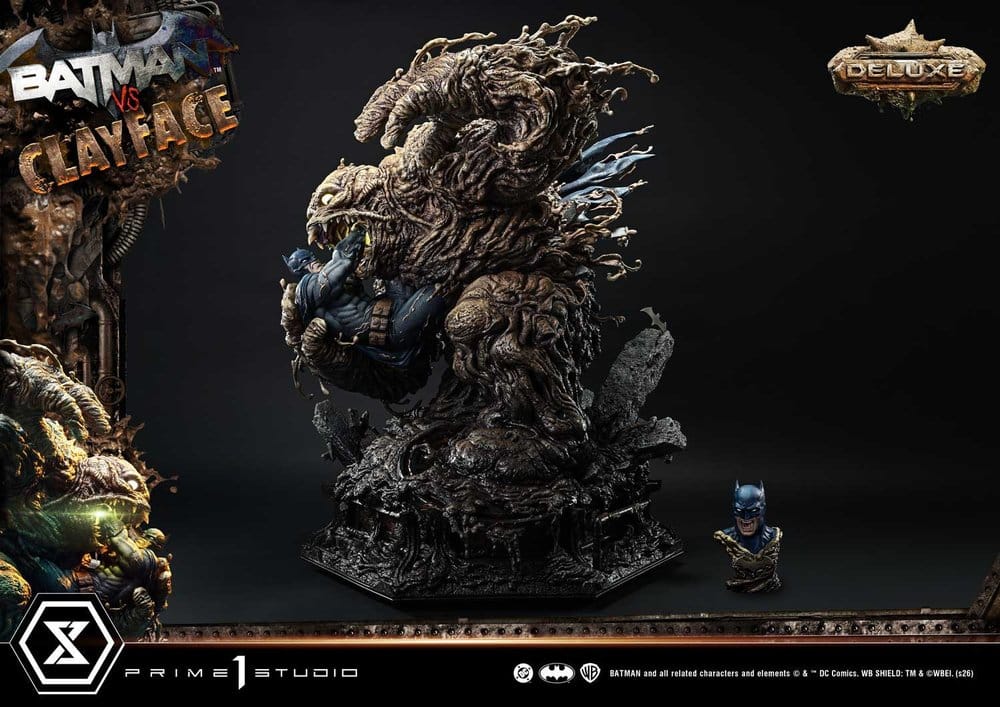 DC Comics Ultimate Premium Masterline Series Statue 1/4 Batman VS Clayface Deluxe Version 83 cm [10]