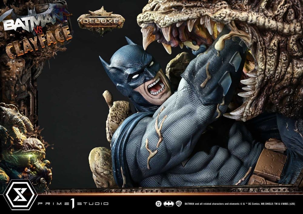 DC Comics Ultimate Premium Masterline Series Statue 1/4 Batman VS Clayface Deluxe Version 83 cm [13]