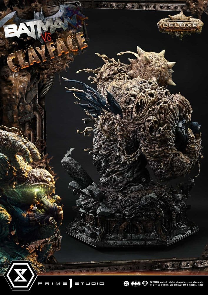DC Comics Ultimate Premium Masterline Series Statue 1/4 Batman VS Clayface Deluxe Version 83 cm [15]
