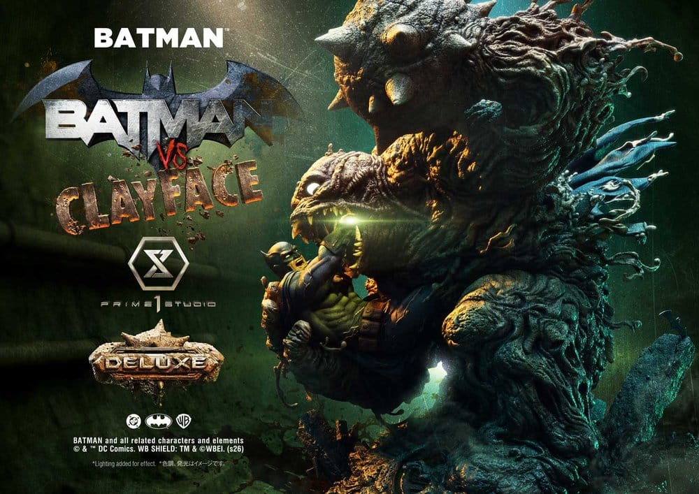 PRECOMENZI - DC Comics Ultimate Premium Masterline Series Statue 1/4 Batman VS Clayface DX Bonus Version 83 cm