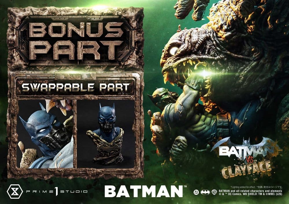 DC Comics Ultimate Premium Masterline Series Statue 1/4 Batman VS Clayface DX Bonus Version 83 cm [1]